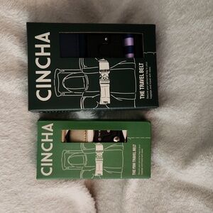 NIB Cincha Travel Belts Mini & Regular Sizes